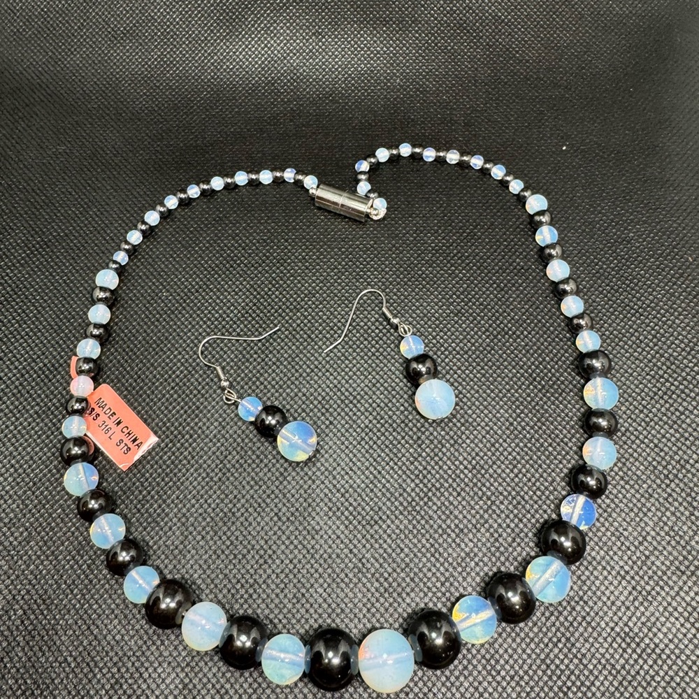 Magnetic by Design Necklace & Earrings Set | Balance Energy Healing Jewelry